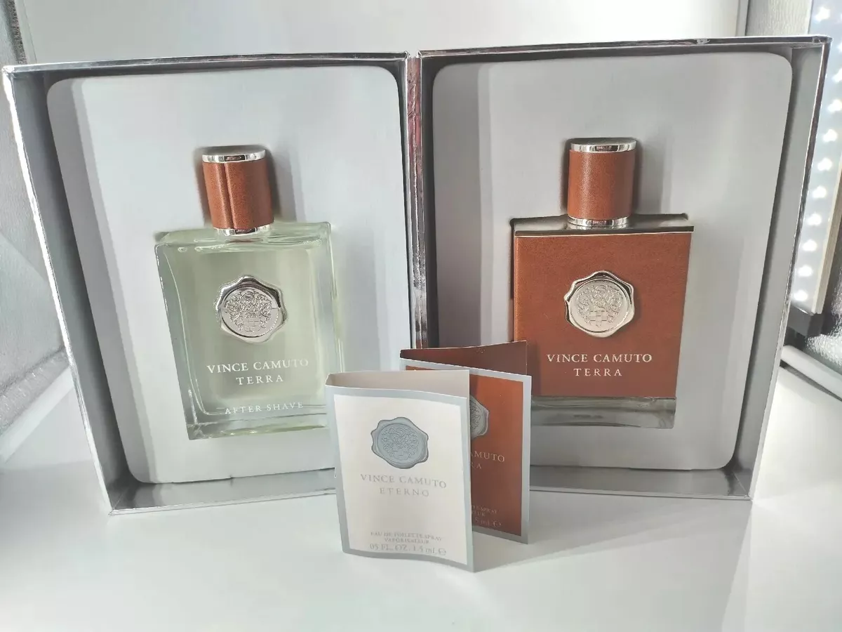 Vince Camuto Terra 3.4oz Cologne & Aftershave Spray NEW Great