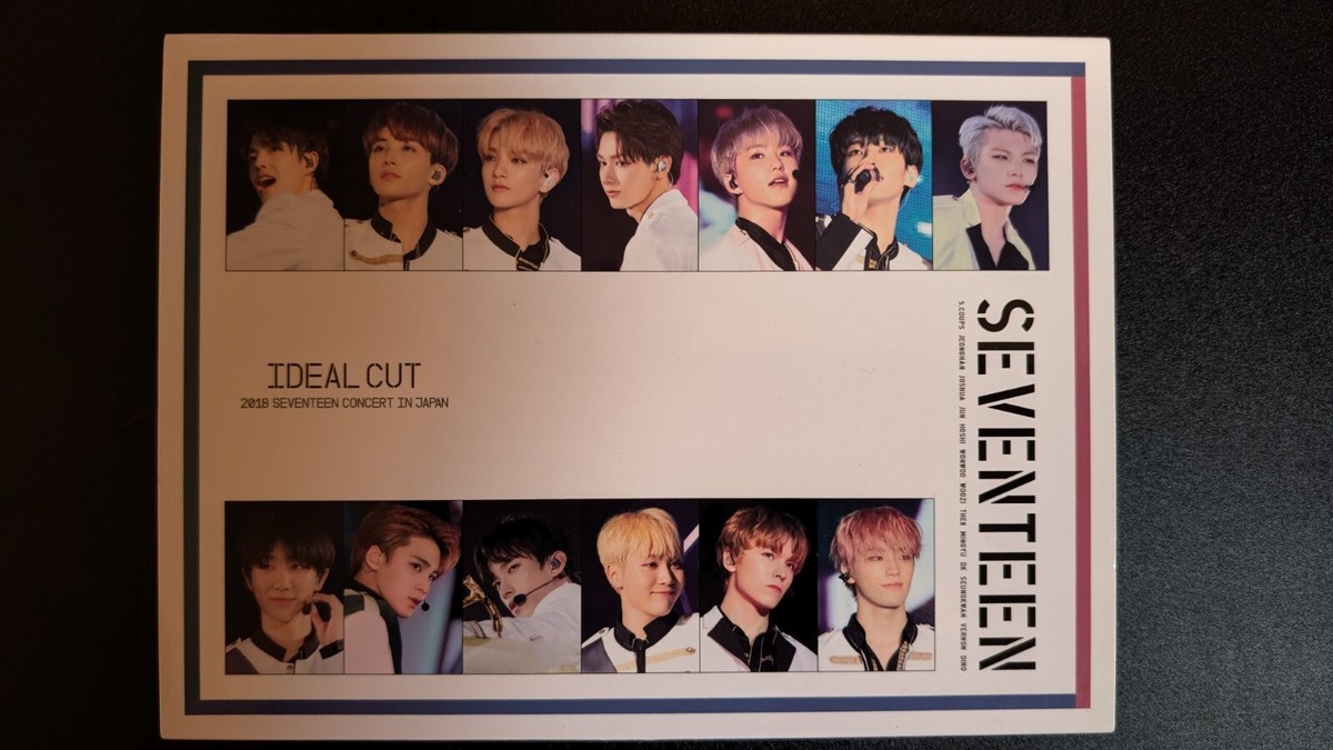 2018 Seventeen Ideal Cut in Japan DVD - No photocards, only 2018 Seventeen Ideal Cut in Japan DVD - No photocards, only