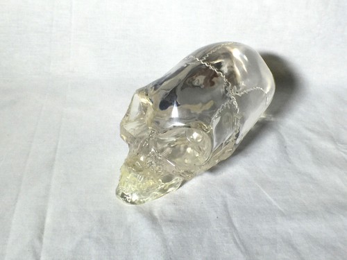 Indiana Jones, calavera de cristal alienígena, réplica de utilería real, estuche de acrílico, firmado - Imagen 2 de 9