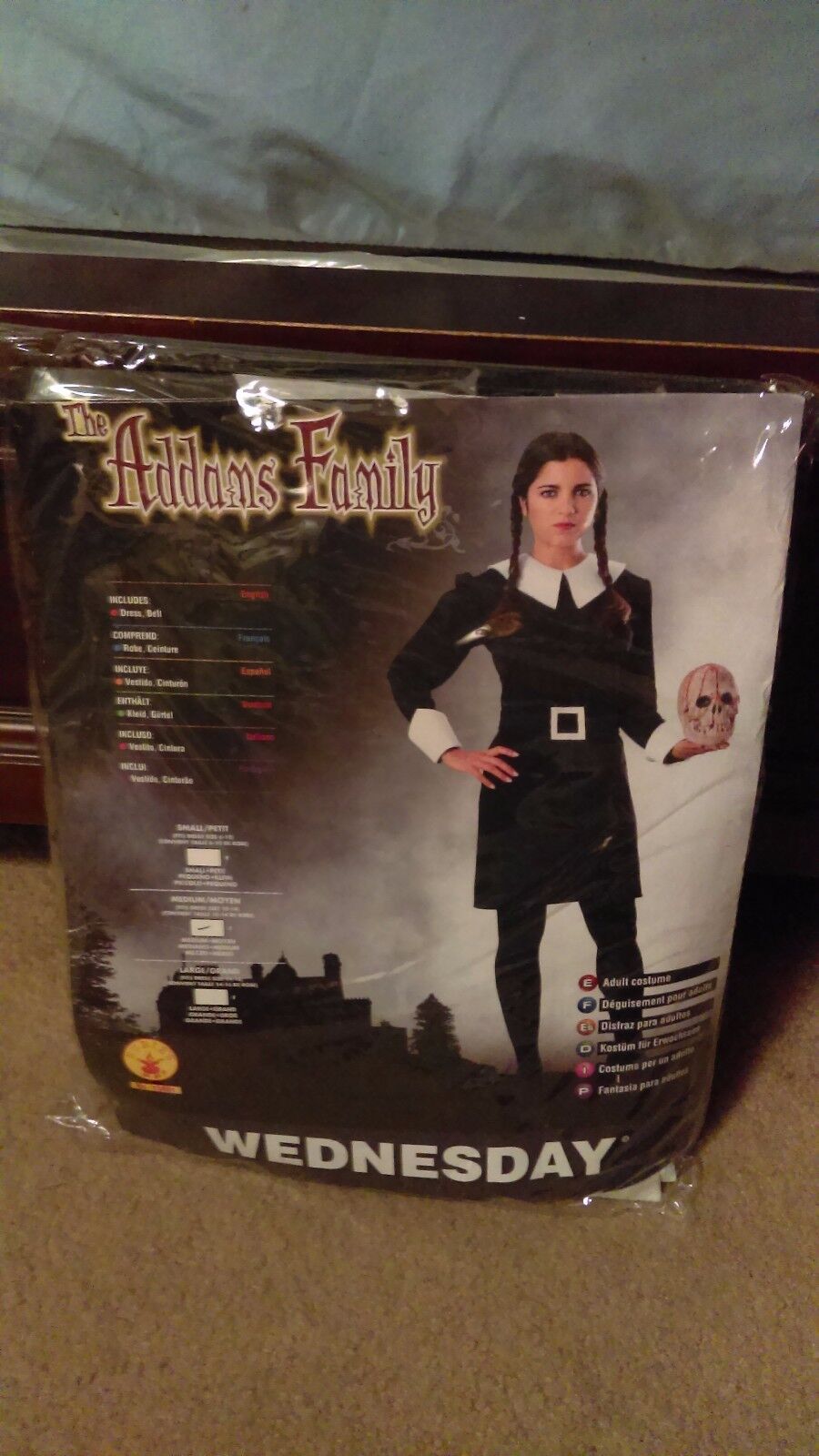 The Addams Family Adult Wednesday Costume