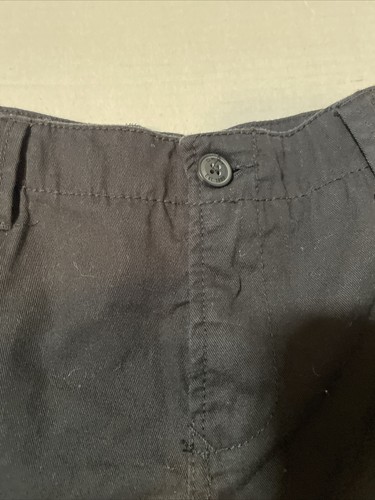 DKNY Cargo Shorts Boys Medium (12) Black Adjustable Waist EUC - Picture 3 of 11