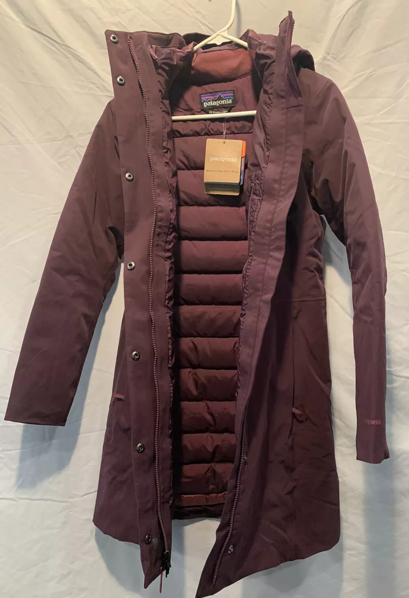 PATAGONIA NWT Women s Tres 3 in 1 Parka Size XS Color Deep