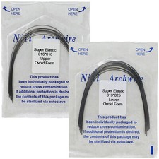 Arco Alambre Ortodoncia NiTi Rectangular Arch Wire Orthodontic 16x16 16x22 17x25