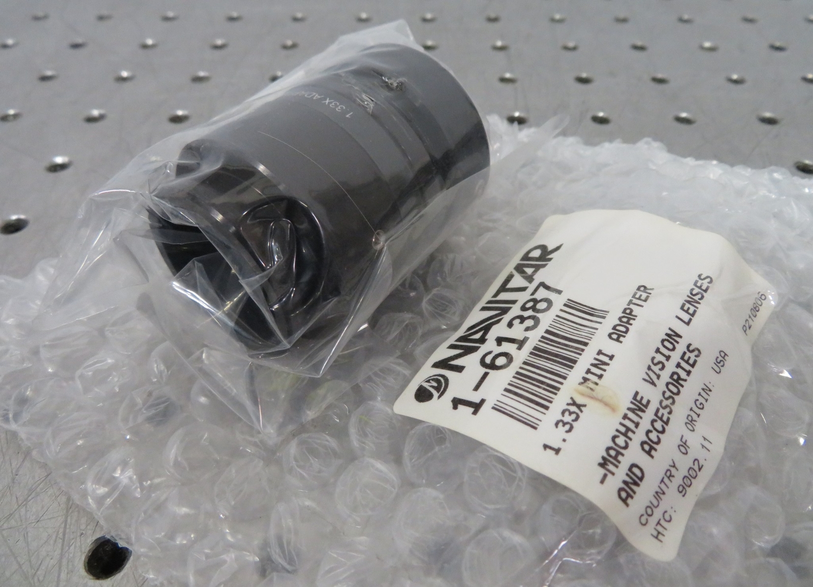 C196676 Navitar 1-61387 1.33X Mini Adapter Telescoping Imaging Lens Adapter