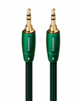 AudioQuest Evergreen 3.5mm Male to 3.5mm Male Cable .6 Meter