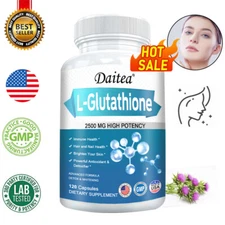 Skin Whitening Capsules - L-Glutathione - Whitening, Antioxidant, Anti-aging