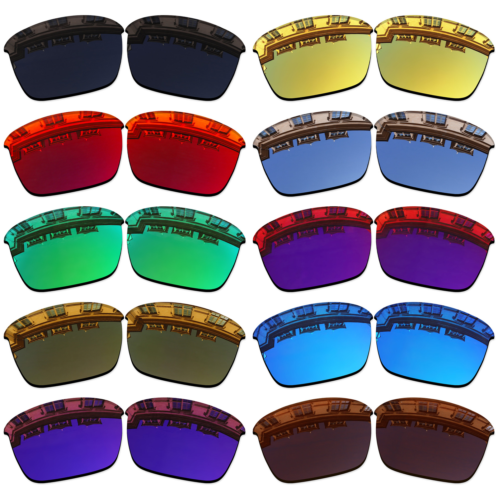 Vonxyz Polarized Replacement Lens for-Oakley Thinlink OO9316 Sunglass-Opt