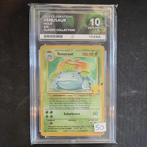 Venusaur Holo 15/102 2021 Celebrations ACE 10