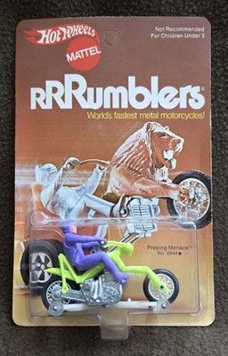 Vintage Mattel Hot Wheels Rumblers Preying Menace MOC