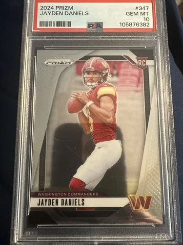 2024 Prizm Jayden Daniels PSA 10