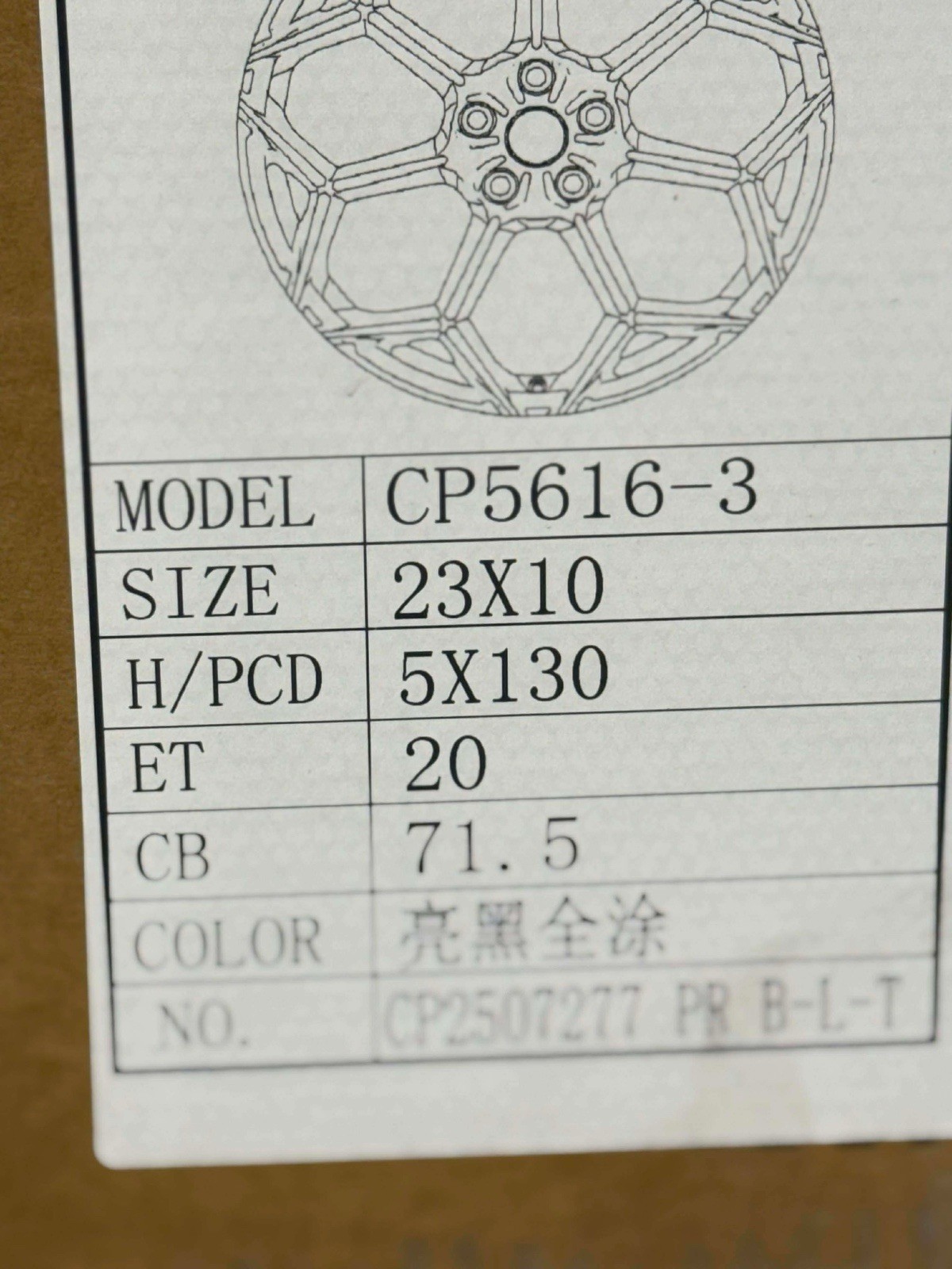 23 Lamborghini URUS RIMS 2023 FORGED WHEELS STOCK Black FORGED   