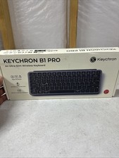 Keychron B1 Pro Wireless Keyboard Ultra-Slim 2.4G Bluetooth Space Gray B1P-K1