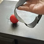 Boxing Reflex Ball Training Set Red Ball on Elastic String w/ Black Headband — photo 2