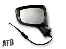 Exterior mirror left electrically adjustable for Mazda CX-3 DK from 2015 new