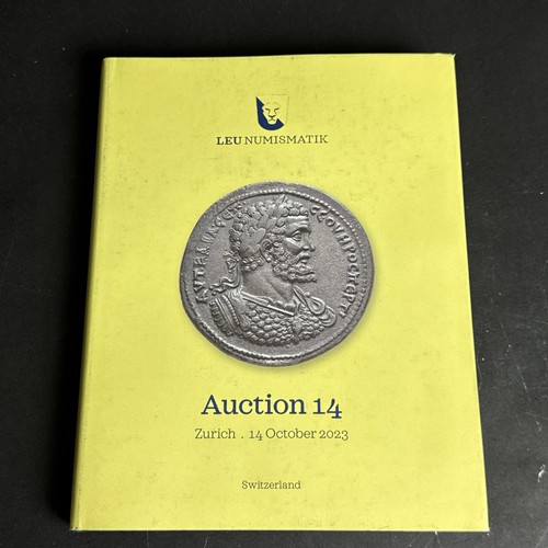NEW! Leu Numismatik Auction 14 Catalog October 2023, Zurich Gold & Silver Coins