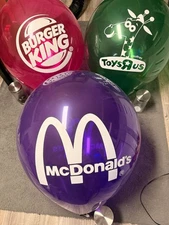 24inch Belbal Mcdonalds / balloon / promotional balloon / looner
