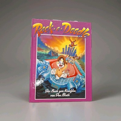 Rock A Doodle Rock-a-doodle Buch Zum Film Animationsfilm 80er 90er Don Bluth