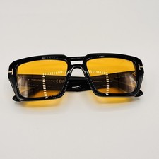 Tom Ford Sunglasses Redford TF1153 01E Black Navigator Frame Brown Lens 56mm