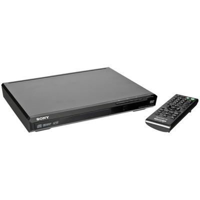 Sony DVP-SR370 DVD-Player, SCART, USB, Platzsparend, Schwarz