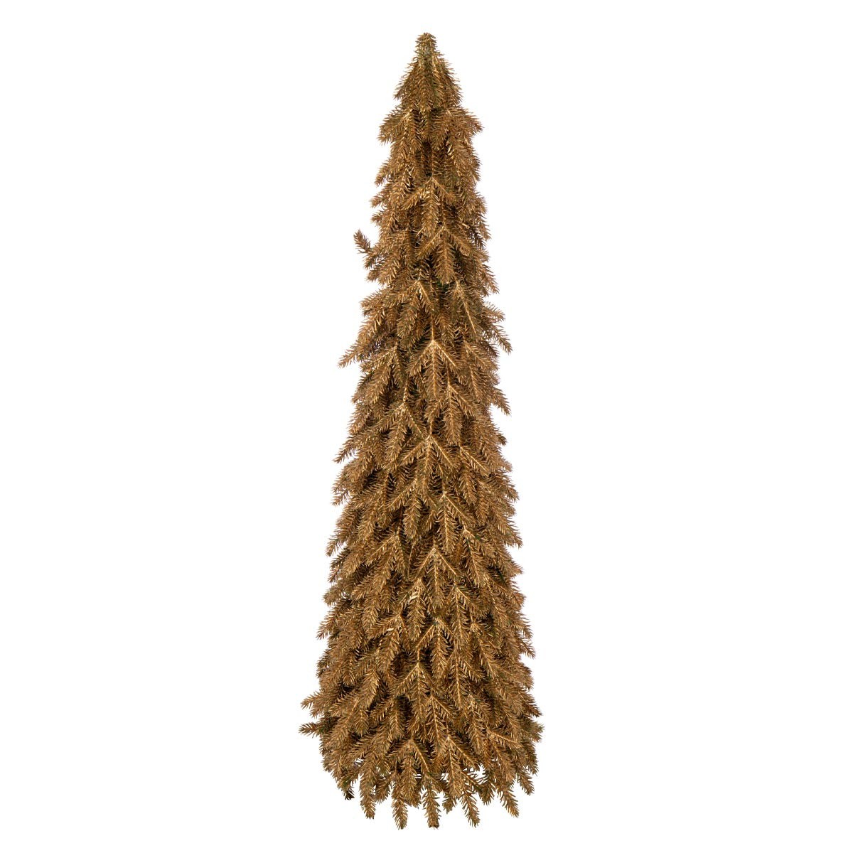Sapin de Noël artificiel Joaquin 95cm doré petit arbre de Noël pour appartement