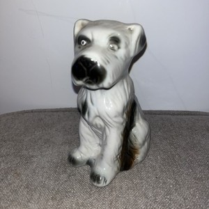 Ceramic Sitting Scotty Dog Ceramic 