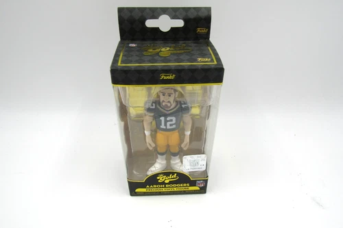 Funko Gold Premium Vinyl Figure - NFL W1 - AARON RODGERS (Packers Jersey) - New