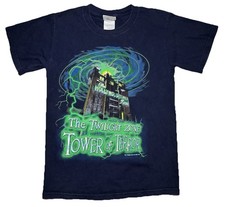 Vtg Disney World Twilight Zone Tower Of Terror Gravity Tee T Shirt Sz S Rare