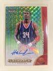 2024-25 Topps Finest -Flashback Autographs Hakeem Olajuwon #FBA-HO Green Geo /75