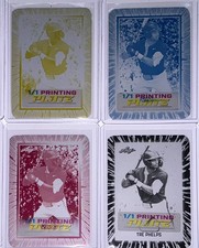 2025 Leaf Vivid Baseball Tre Phelps Base Printing Plate 1/1 Set