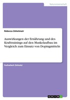 Auswirkungen Der ErnäHrung Und Des Krafttrainings Auf Den Muskelaufbau Im...