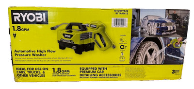 RYOBI 1200 PSI 1.8 GPM Automotive High Flow Electric Pressure Washer Kit