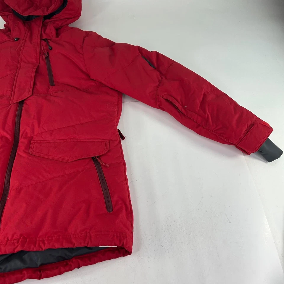 Abrigo Dakine Mujer Pato Abajo Snowboard/Esquí Talla M Rojo Invierno Sudadera con Capucha Puffe Chaqueta Foto 4 de 4