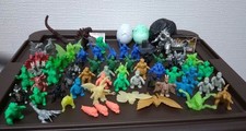 Godzilla Figure Lot - Over 50 Eraser Kaiju HG Series Vintage  Modern