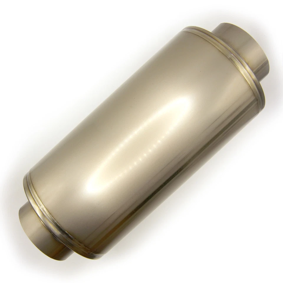 TitanFlowRacing Titanium 3" Muffler 5" Body diameter 12" Length - Image 3 of 4