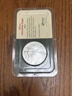 2002 1 oz Silver American Eagle Littleton Packaging