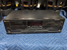 Vintage SHERWOOD DD-4030C Stereo Double Cassette Deck System