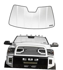 Windshield Sun Shade for Ram 2500/3500 2010-2018. Reflective Aluminum Film