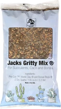 Succulent, Cactus and Bonsai Soil - Jacks Gritty Mix - 2 Quarts – Fast Draining