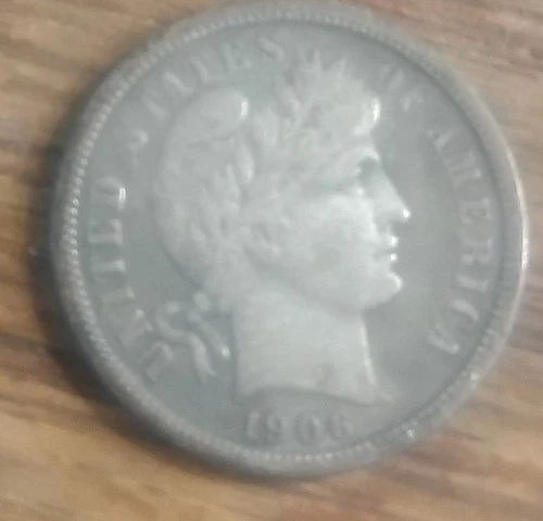 1906 S Barber Dime XF ***Full Liberty*** 90% Silver 100+Years Old Excellent Coin