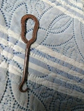 Vintage Antique Metal Shoe Button Hook Boot Hook Missouri 