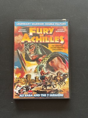 FURY OF ACHILLES - GORDON MITCHELL - JACKQUES BERGERAC - NEW DVD MOVIE