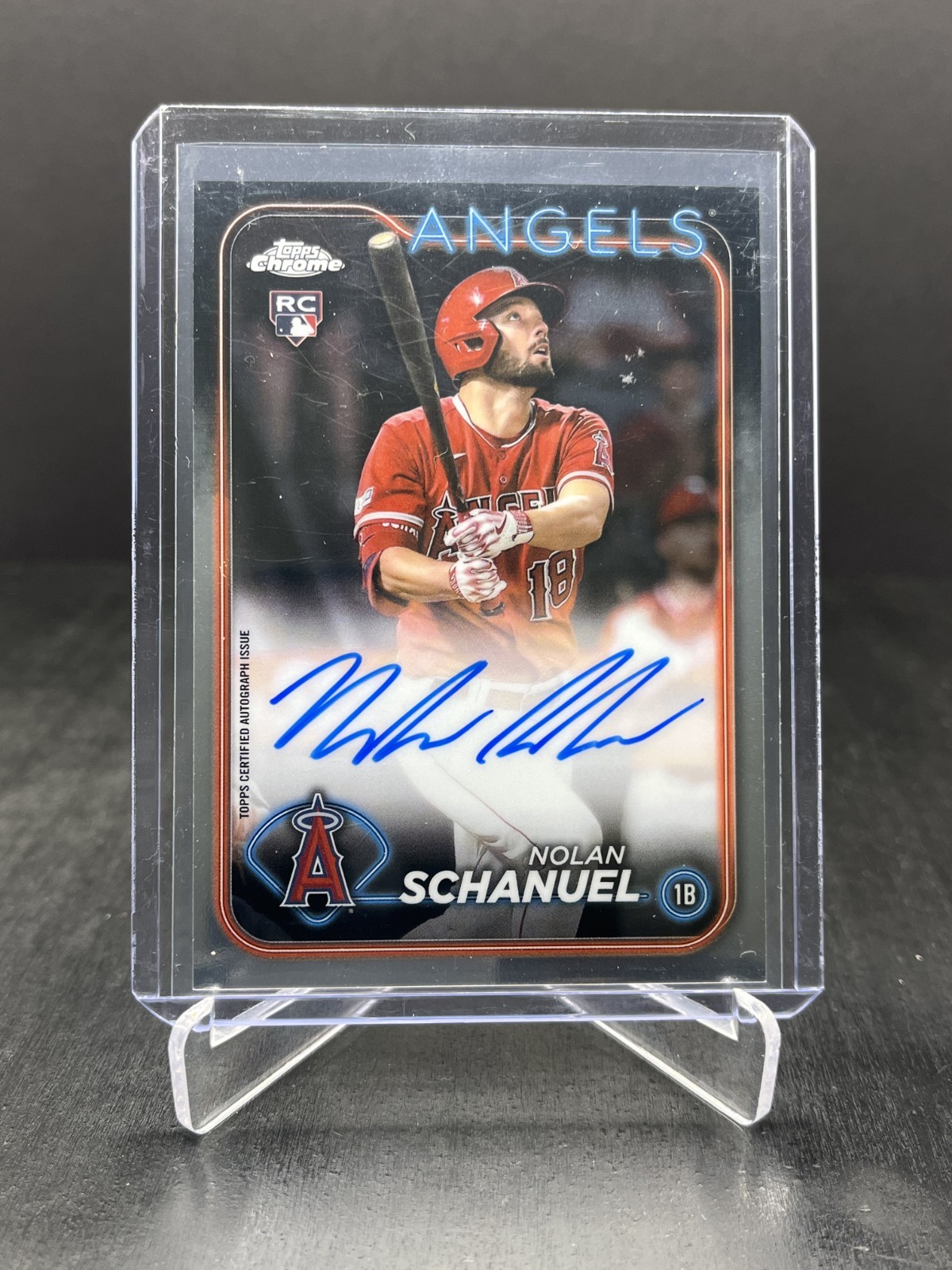 2024 Topps Chrome Baseball Nolan Schanuel RC Rookie Autograph Auto #RA-NS