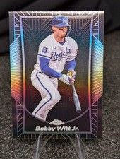 2025 Topps Chrome Bobby Witt Jr. 4-Card Premium Refractor Lot - Shadow Etch SP