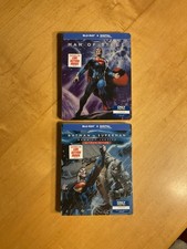 Jim Lee Art Superman Batman Steelbook Blu-ray...