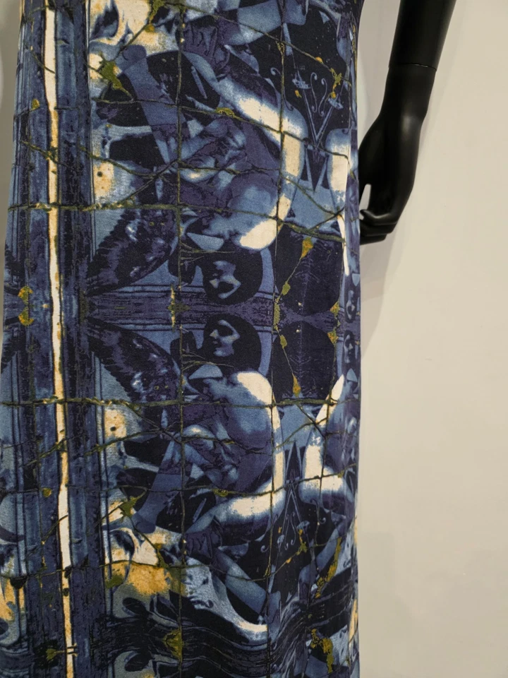 Jean Paul Gaultier Vintage Y2K Vestido Largo Mangas Cortas 🚨 Pago Impuestos de Importación Foto 4 de 4