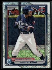 Dameury Pena 2024 Bowman Chrome Set-Break #BCP-167 Minnesota Twins