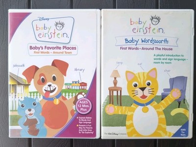 Baby Einstein: Baby Wordsworth First Words  & Baby's Favorite Places DVD 