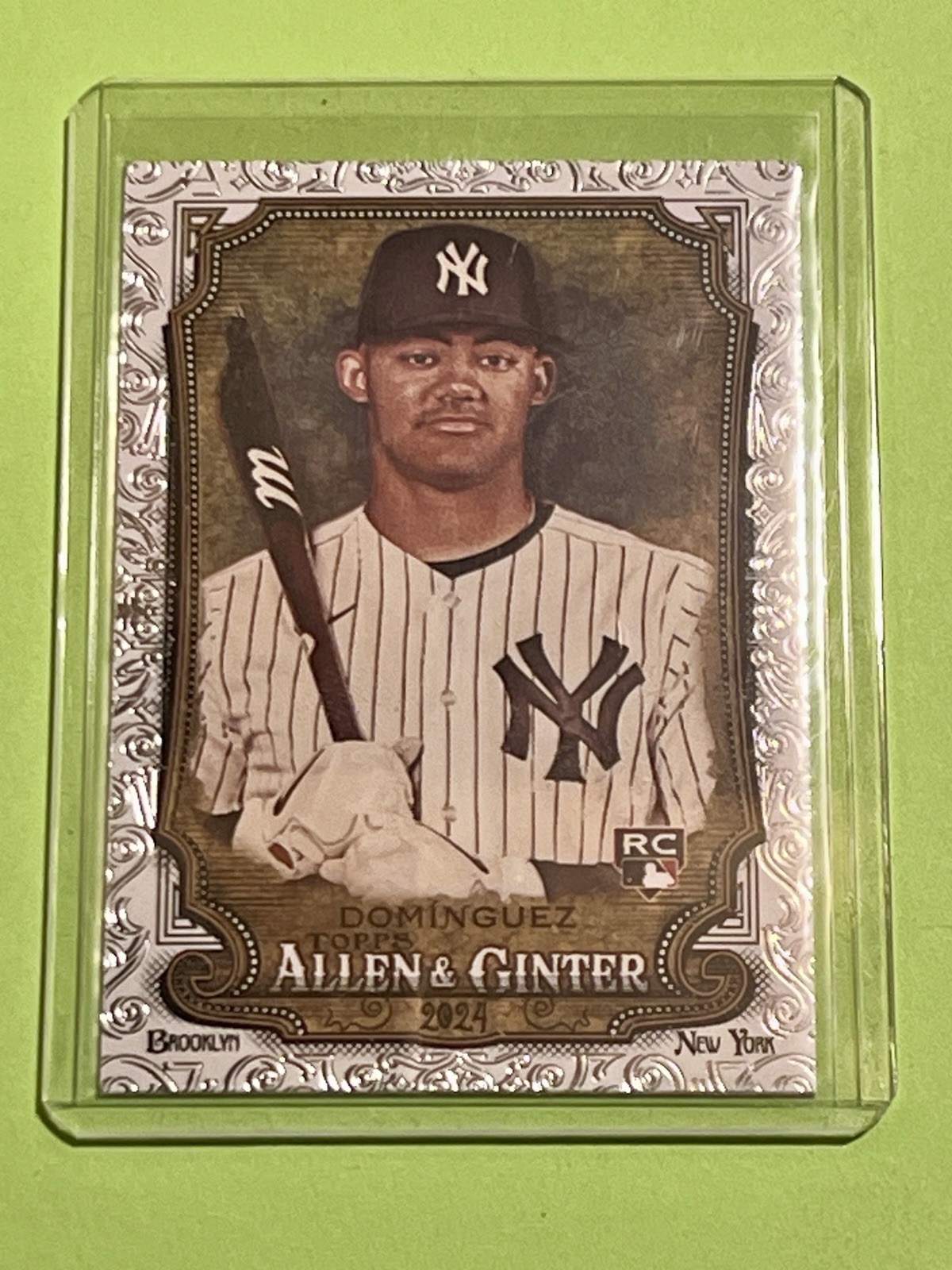 2024 Topps Allen & Ginter - Foil Filagree #31 Jasson Dominguez (RC)