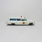 OLD DIECAST LESNEY MATCHBOX NO. 54 S&S CADILLAC AMBULANCE 1965 MADE IN ENGLAND