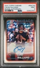 2024 Topps Chrome Caleb Williams Rookie Auto PSA 9